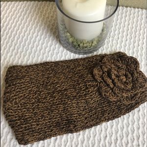 Flower Crochet Headband